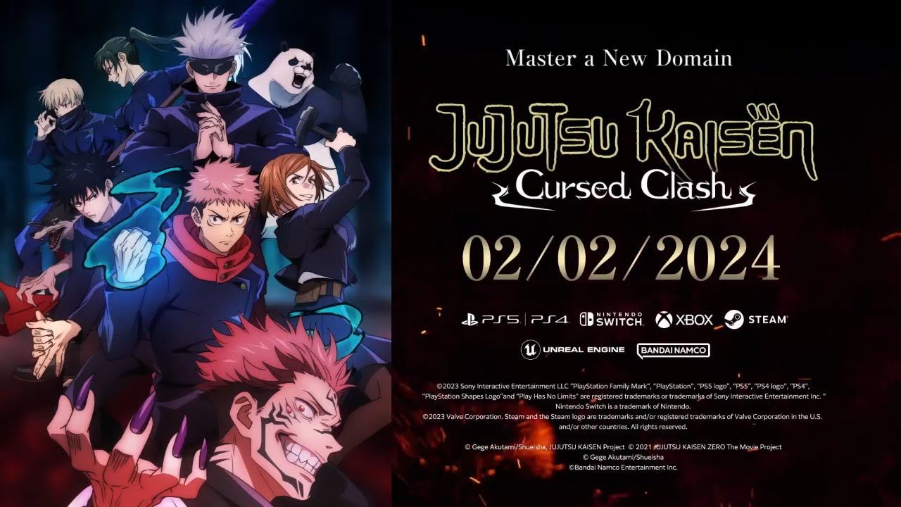 JUJUTSU KAISEN CURSED CLASH - A team fighting game based on Magic battle has been released смотреть онлайн