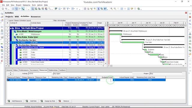 Primavera P6 Eğitimi- Bir Projenin Baştan Sona Planlanması (Learn Oracle Primavera Project Planning смотреть онлайн
