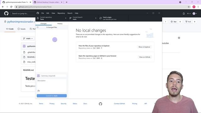 Como usar Git e GitHub da Forma mais Fácil Possível смотреть онлайн