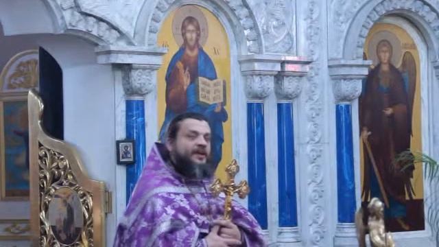 Проповедь на 4 неделю Великого Поста смотреть онлайн