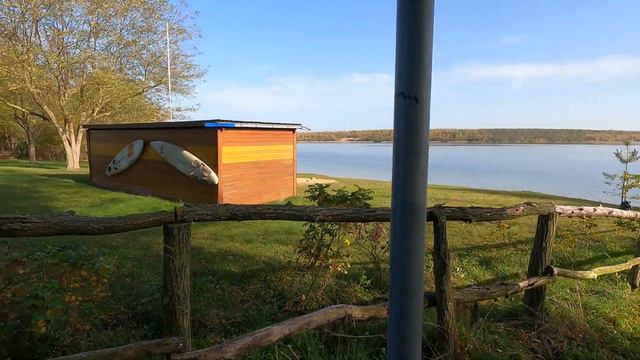 🇩🇪 1е ноября. Озеро Хазельбахер. Haselbacher. Саксония. Германия  29/10/2022  OK-TV