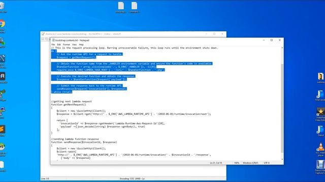 AWS Lambda for PHP - Compiling Runtime | Uploading PHP Layers | Creating Test Function смотреть онлайн