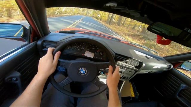 1987 BMW E30 325e POV Drive - Accelerations & Handling!!