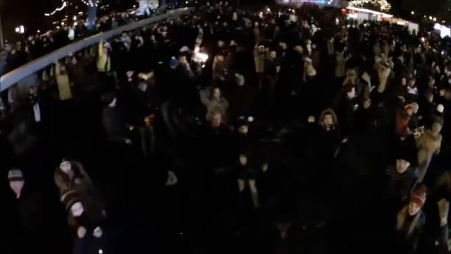 Новый год 2014 в парке Горького смотреть онлайн