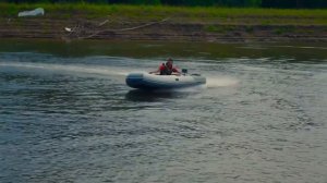 Надувное дно низкого давления - Жесткий тест ПВХ лодки с НДНД