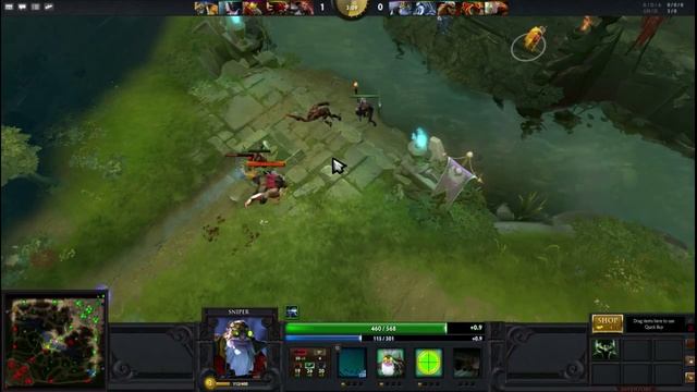 Dota 2 Gameplay on AMD Turion X2 Dual Core смотреть онлайн