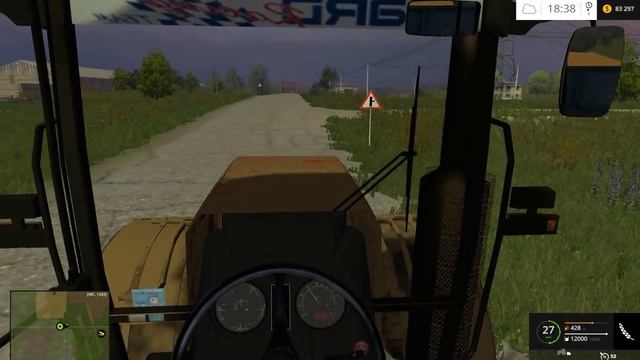 Загрузка и разгрузка зерном Farming Simulator 2015 смотреть онлайн