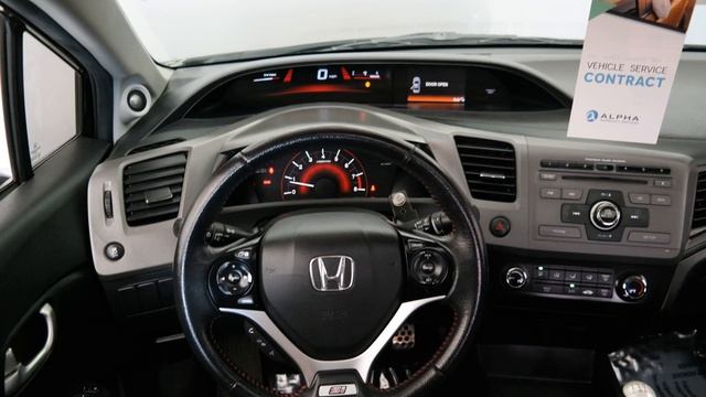 2012 Crystal Black Pearl Honda Civic 4D Sedan #5375A смотреть онлайн