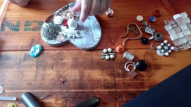 Декор металлической коробки своими руками