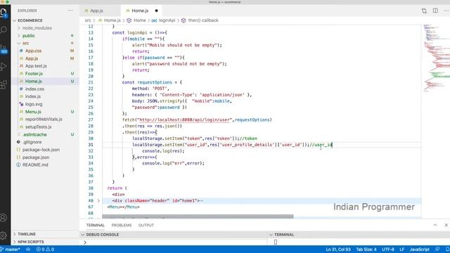 ReactJS, SpringBoot, Part-2 | Login | Register--E-commerce смотреть онлайн