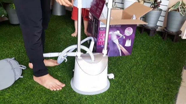Philips GC487 Stand Steamer Easy Touch Garment Steamer || Demo смотреть онлайн