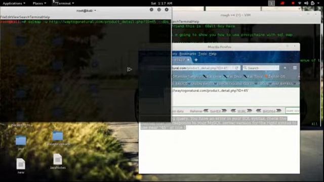 Sql Injection+sqlmap+proxychains смотреть онлайн