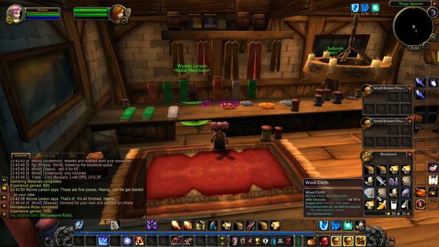 Reward for Gathering Materials mage quest - WoW Classic смотреть онлайн