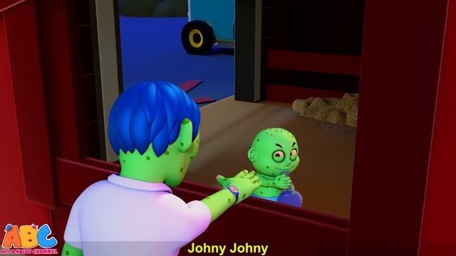 NEW 3D Johny Johny Yes Papa Halloween Spooky Kids Song - Kids will love this spooky song! смотреть онлайн