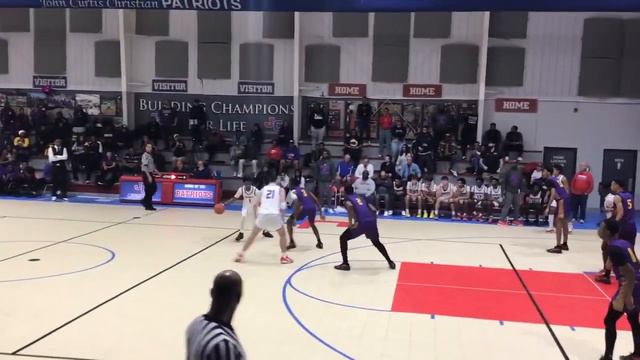 Dagan Bruno buzzer beater as John Curtis edges St. Augustine смотреть онлайн