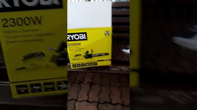 Распаковка электро пилы RYOBI RCS 2340B. смотреть онлайн