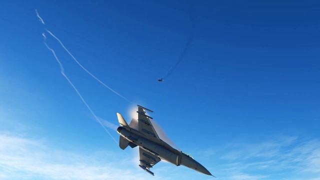 DCS: RAFALE v F16C VIPER DogFight | Growling Sidewinder | Digital Combat Simulator | 4K смотреть онлайн