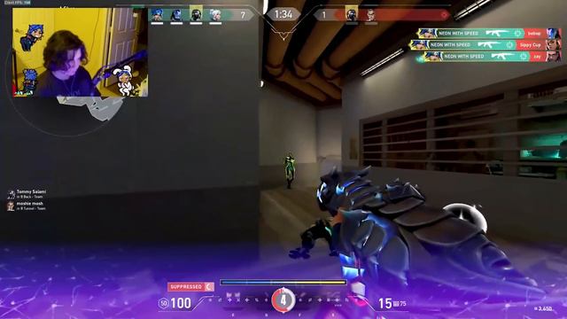 5.000 HOURS ON NEON - TEMET MONTAGE | VALORANT MONTAGE #HIGHLIGHTS смотреть онлайн