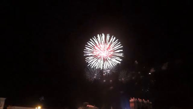 салют в Солнечногорске 27 августа 2016 смотреть онлайн