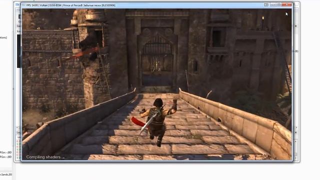 RPCS3 настройка эмулятора для Prince of Persia The Forgotten Sands смотреть онлайн
