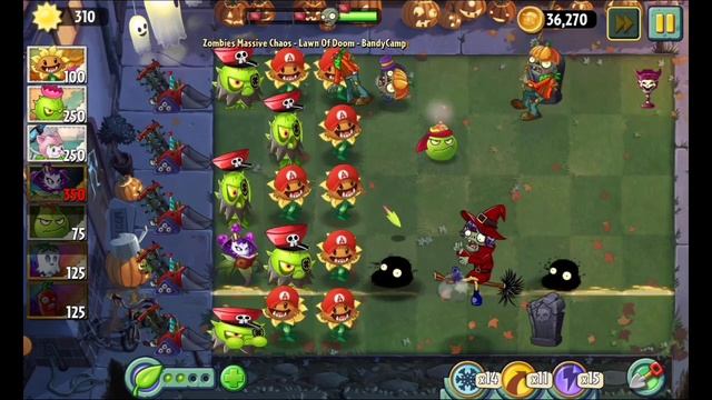 PvZ 2 Reflourished - Custom Level Pack - Zombies Massive Chaos - Lawn Of Doom [BONUS!!] смотреть онлайн