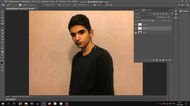 Как Сделать АРТ в Фотошопе?? / Adobe Photoshop CS6 смотреть онлайн