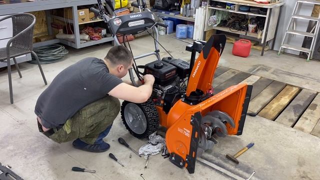 Снегоуборщик DAEWOO DAST 7565 смотреть онлайн