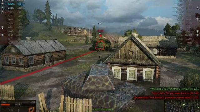 Моменты из World of Tanks мир танков Е-100 глюк в игре смотреть онлайн
