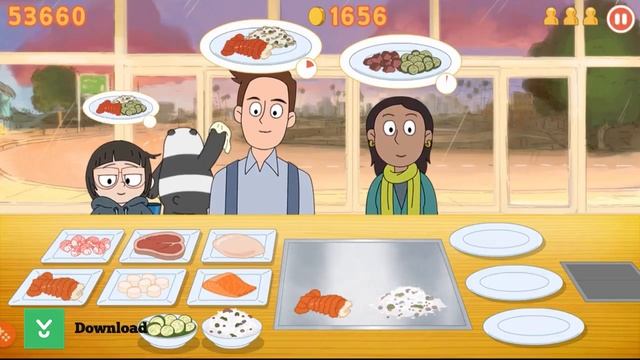 StirFry Stunts - We Bare Bears - Ice Bear is the coolest chef around смотреть онлайн