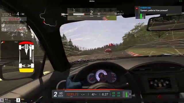 Изучаем правильные траектории  Assetto Corsa 6