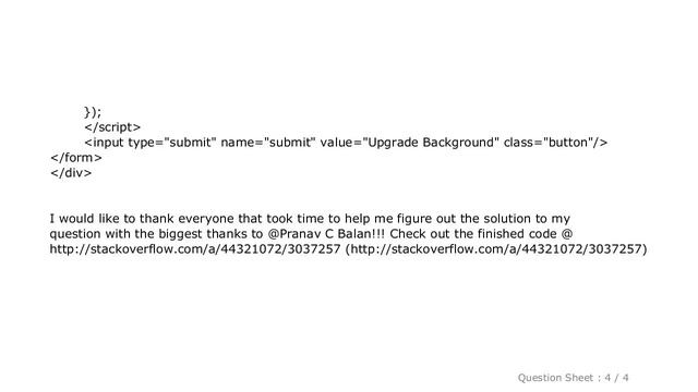 HTML : How do I keep single checkbox stay checked after refreshing the page? смотреть онлайн