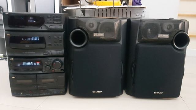 JVC MX-S50O & SHARP CP-C1600(BK)_SoundEat Test смотреть онлайн