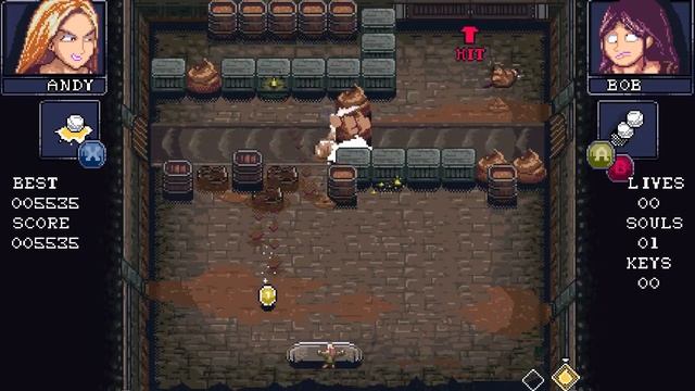 DEATH'S HANGOVER ? It's like Arkanoid but fun ? Lets Try Games ? смотреть онлайн
