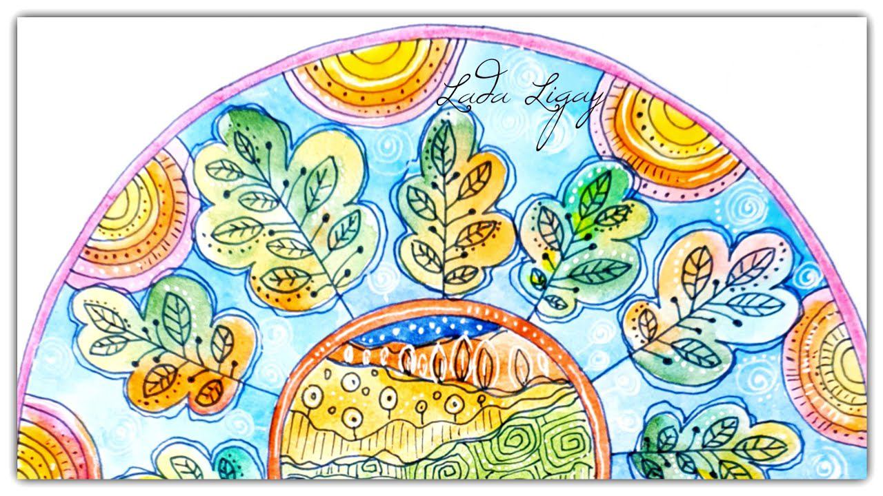 Рисуем Мандалу смотреть онлайн