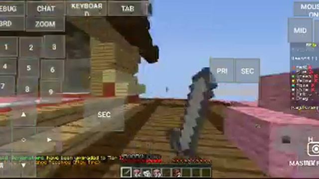 playing Minecraft pojav launcher bedwar with my brother смотреть онлайн