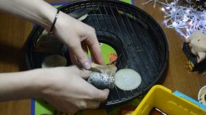 Обзор сковороды гриль-газ.Незаменимая))Очень вкусненький гриль Сибас.Романтик 14 февраля.8 марта