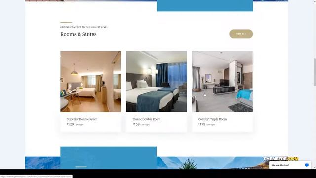 Hotel Booking WordPress Theme - Luviana booking hotel WordPress Theme Easy Create Website смотреть онлайн