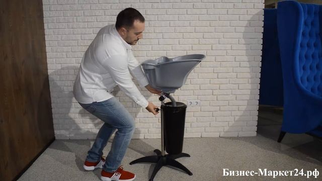 Мойка парикмахерская пластиковая, передвижная смотреть онлайн