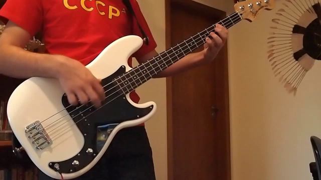 Wasted Years - Iron Maiden (Bass Cover) смотреть онлайн
