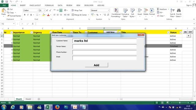 Task manager in Excel - free template смотреть онлайн