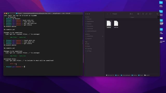 [Learn Git & GitHub in Arabic 2022 ] #8 Add files to the repository using Git смотреть онлайн