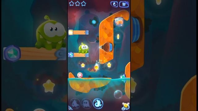 Cut The Rope Magic Stone Temple Level 50-18 Walkthrough Android смотреть онлайн