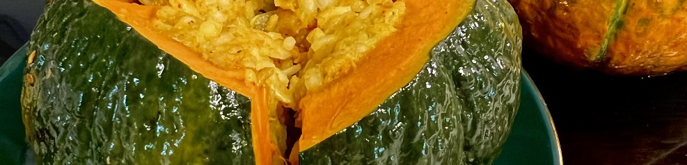 Запечённая фаршированная тыква- заботимся о здоровье!