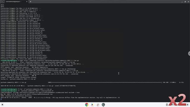 How to install PyCharm Community Edition on a Chromebook in 2023 смотреть онлайн