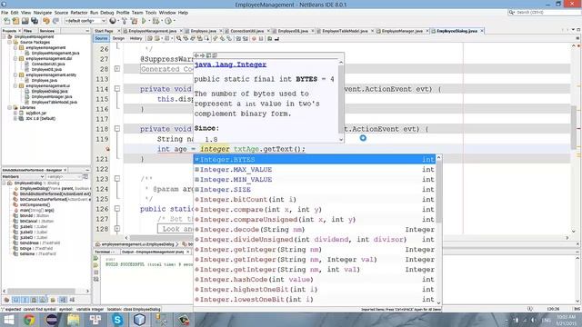 JDBC - Employee Management смотреть онлайн