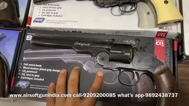 Imported 177 co2 revolver collection 2021 by Airsoft gun india смотреть онлайн