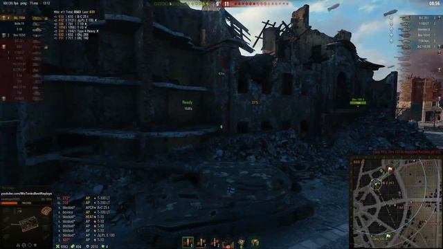 Object 705A - 10,5K Damage - World of Tanks Gameplay смотреть онлайн