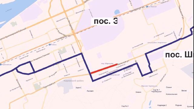 Маршрут автобуса №74 смотреть онлайн