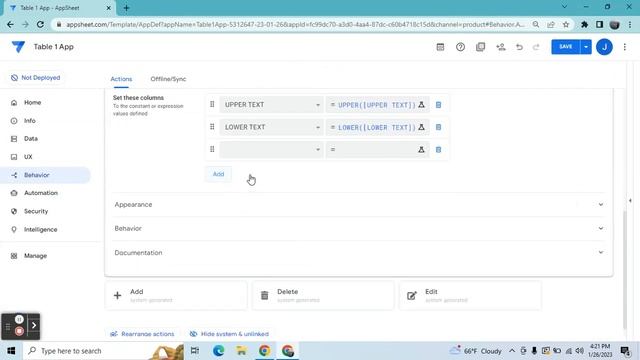 AppSheet Convert Text to Upper Case, Lower Case and Proper Case смотреть онлайн