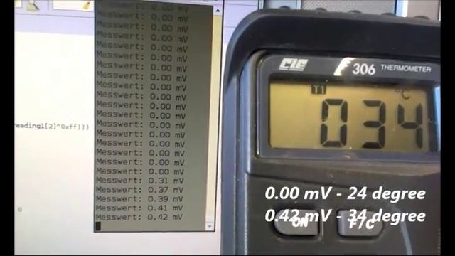 Thermocouple at Raspberry Teil 5 (MCP3421) смотреть онлайн